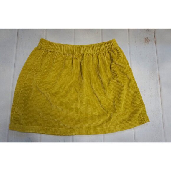 American Eagle Dresses & Skirts - American Eagle Womens Yellow Corduroy Skirt – Size M